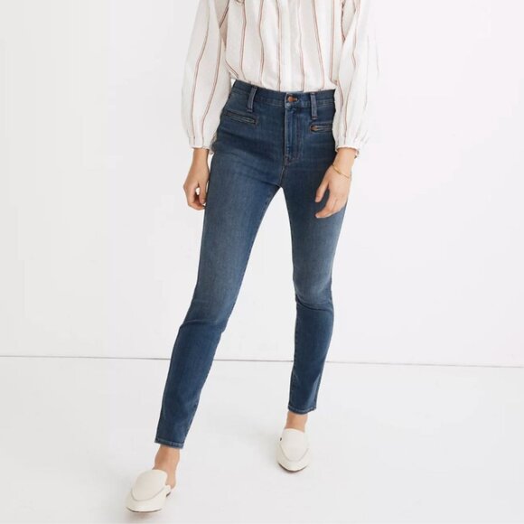 Madewell - Roadtripper Jegging Jeans Zip Pocket High-Waist MB396 | 26 P: Ellerby - Picture 1 of 15